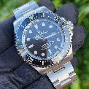 MINT ROLEX DEEP SEA SEA DWELLER 126660 44MM STAINLESS BLACK DIAL MENS F/S